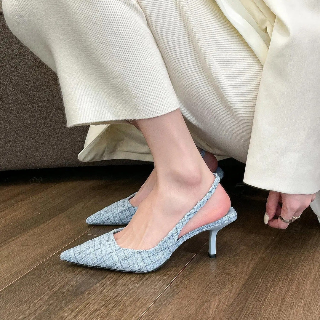 Levoire | Escarpins avec motif diamant Bleu