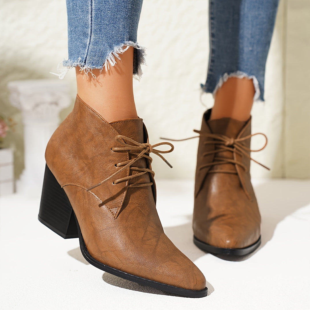 Levoire | Bottes Élégantes Pour Femmes Avec Plateforme Et Talon Épais Pronssi