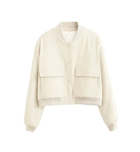 Levoire | Veste Bomber Raccourcie Élégante Pour Femmes