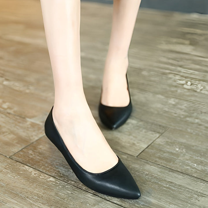 Levoire | Classique Noir Femmes Talons Aiguilles Avec Talon Kitten