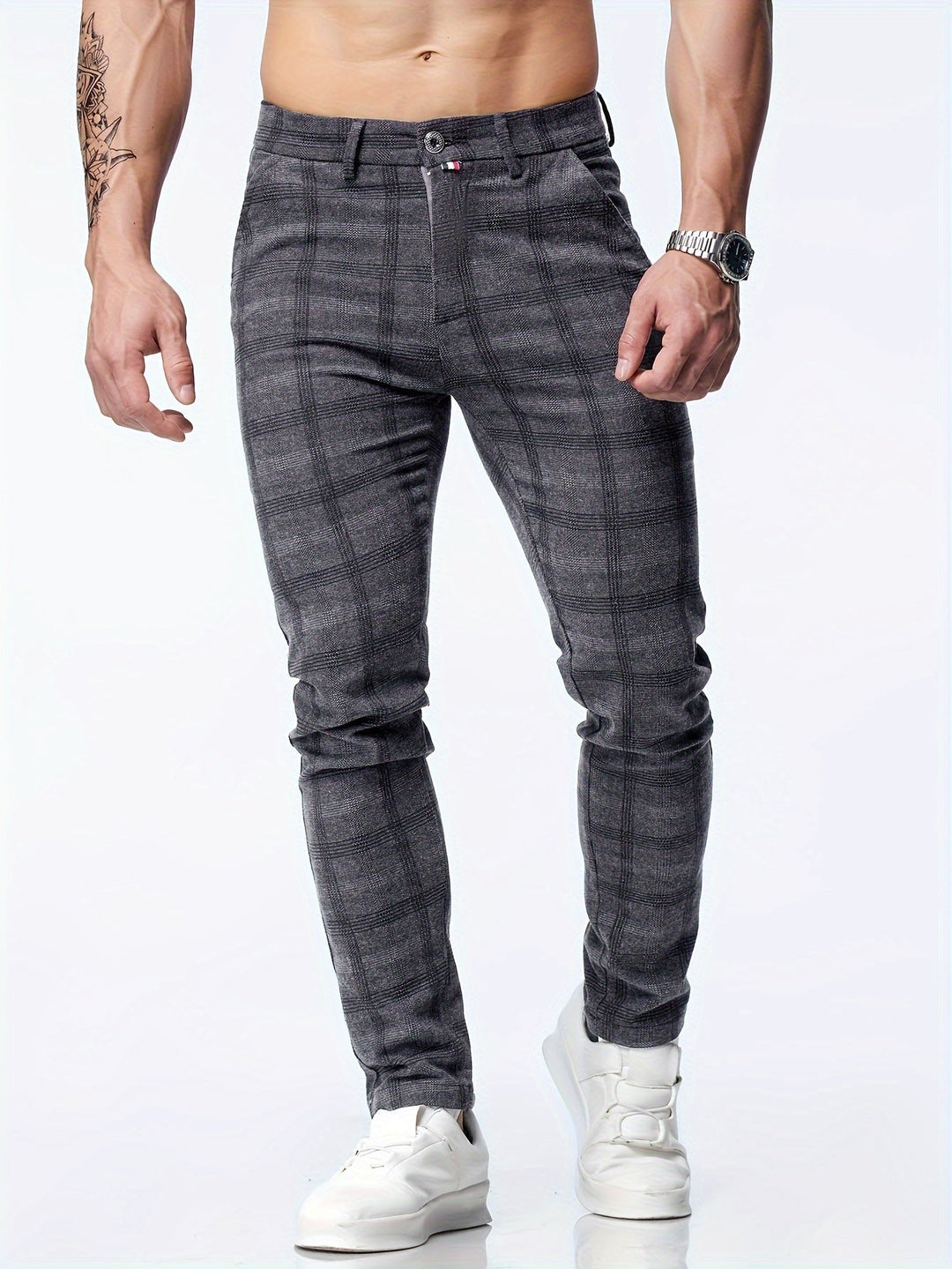 Levoire | Pantalon Slim Fit Relaxant Rayé