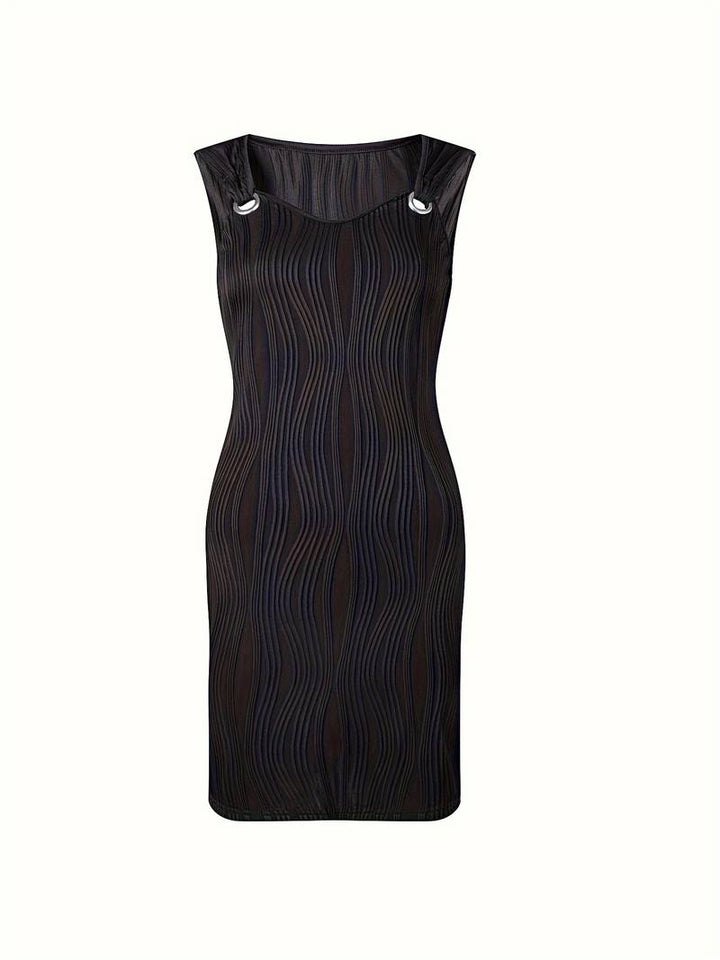 Levoire | Robe À Rayures Ondulées