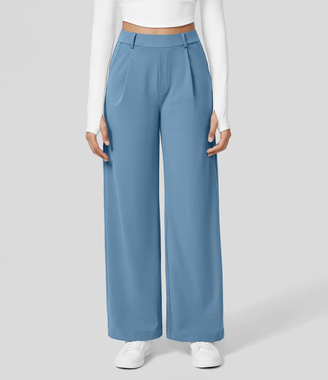 Levoire | Pantalons De Loisirs Pour Femmes Confortables Et Élégants Pour Le Quotidien Bleu