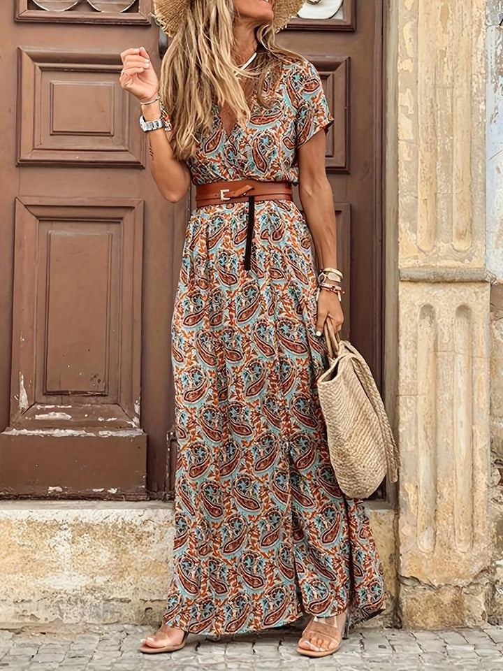 Levoire | Robe maxi tendance Marron foncé