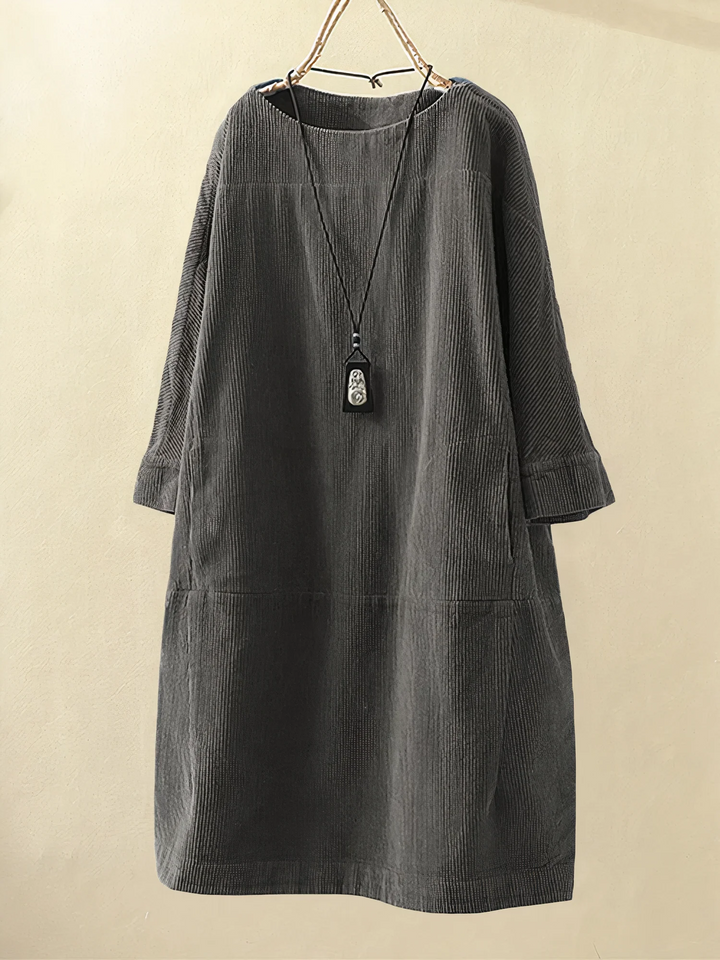 Levoire | Robe en cordelettes Gris