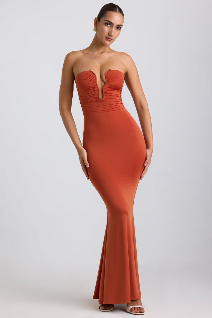 Levoire | La Robe Ultime Pour Des Fêtes Élégantes Orange