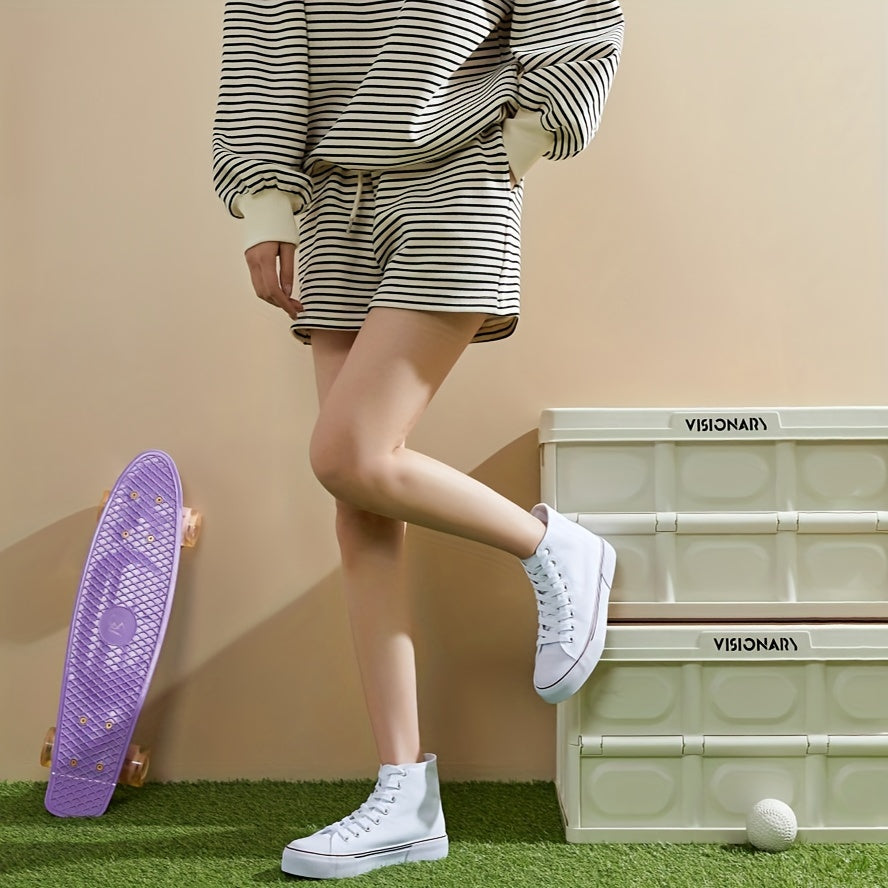 Levoire | Chaussures En Toile À Lacets Élevées