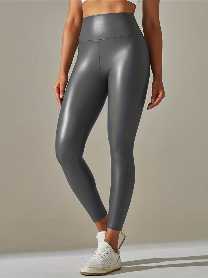 Levoire | Pantalons En Cuir Noirs Pour Femmes