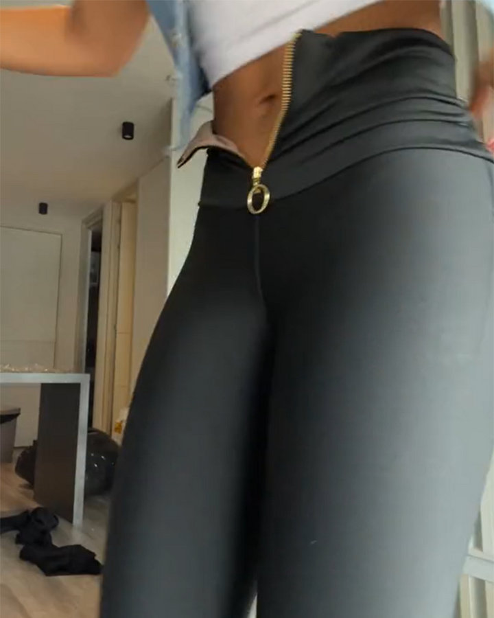 Levoire | Contrôle Du Ventre Zipper Arrire Po Lift Pantalon