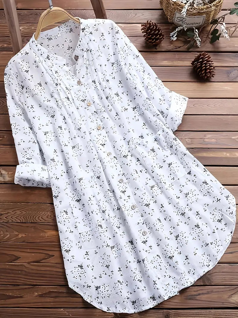 Levoire | Chemise À Fleurs Blanc