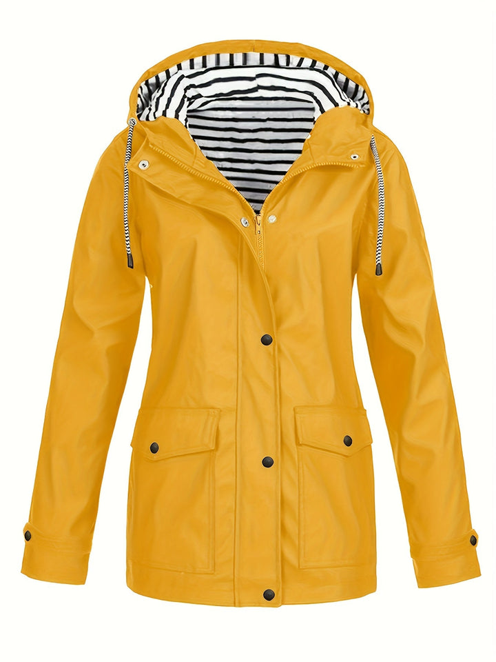 Levoire | Veste De Pluie Pratique Pour En Déplacement Jaune