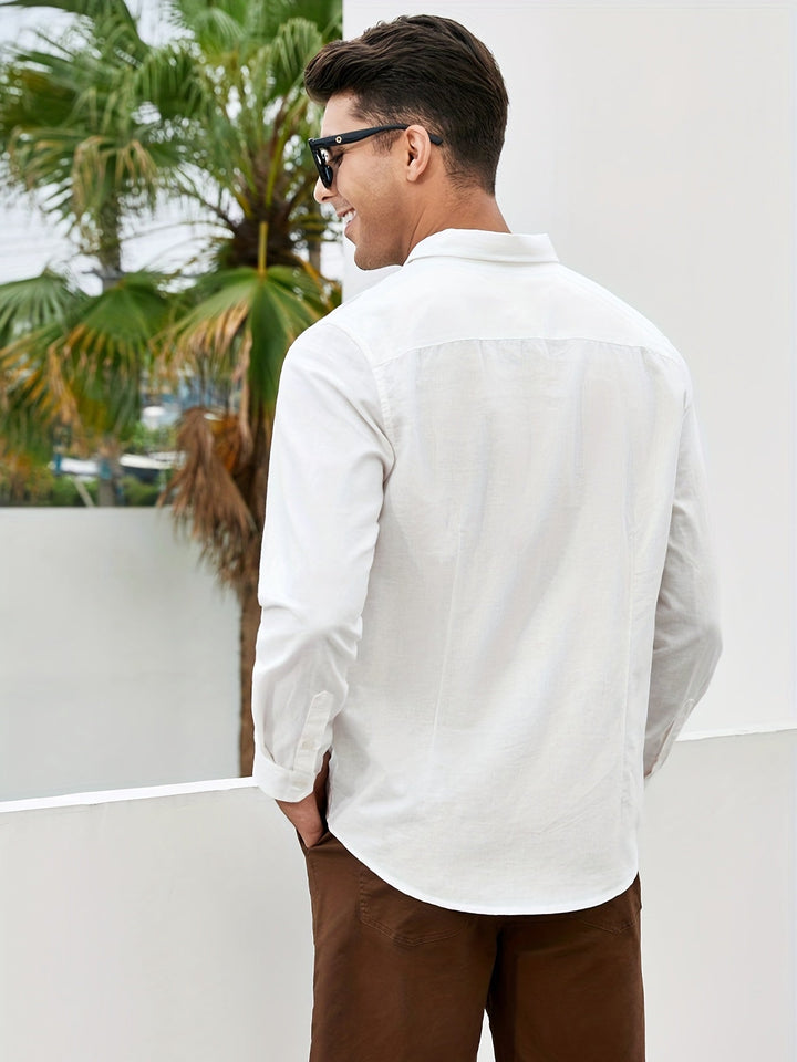 Levoire | Chemise Décontractée À Manches Longues Pour Styles Décontractés