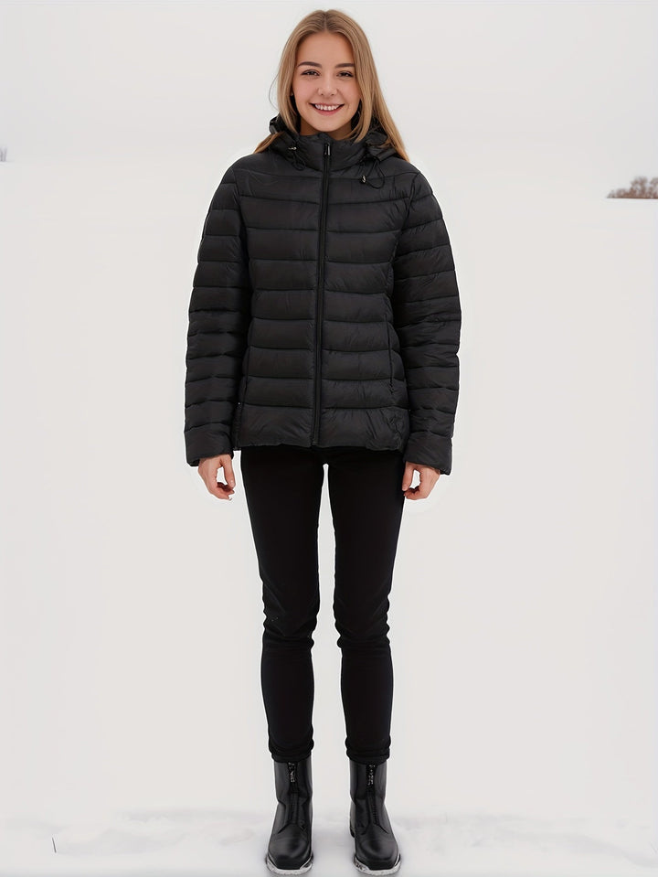 Levoire | Veste à Capuche Zippée à Manches Longues Chaleureuse