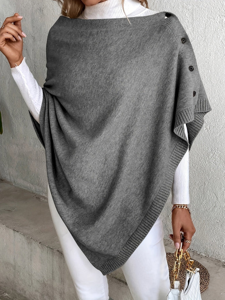 Levoire | Veste En Tricot Durable Avec Bouton À L'Avant