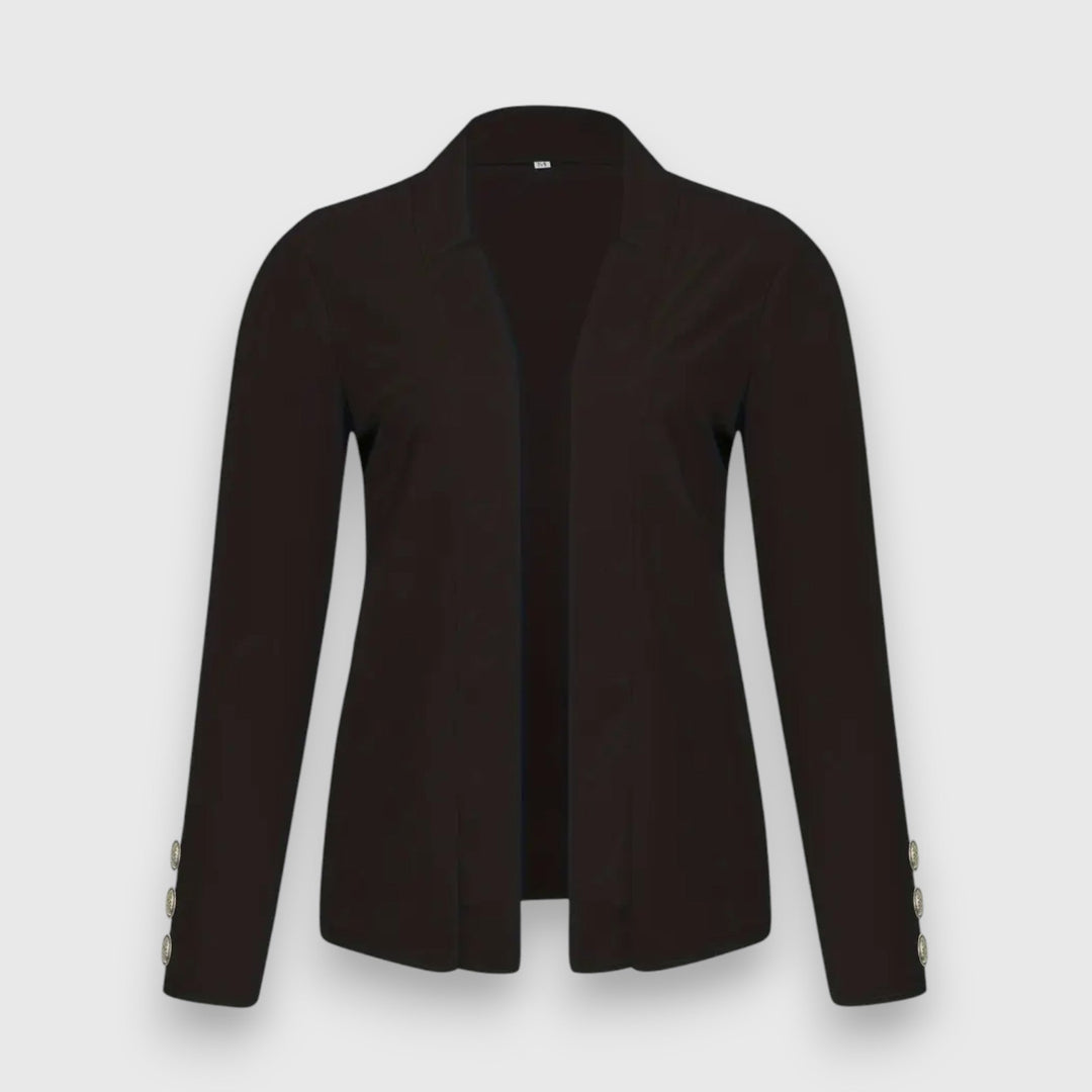 Levoire | Élégant Blazer Femme Bro Événements Noir