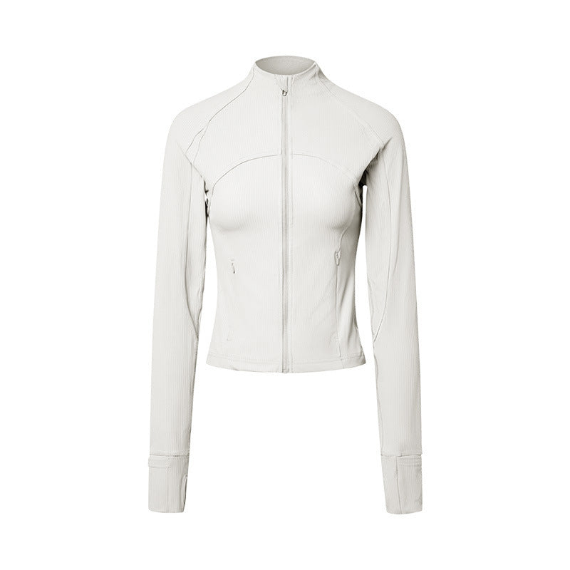 Levoire | Veste De Sport À Zip Blanc