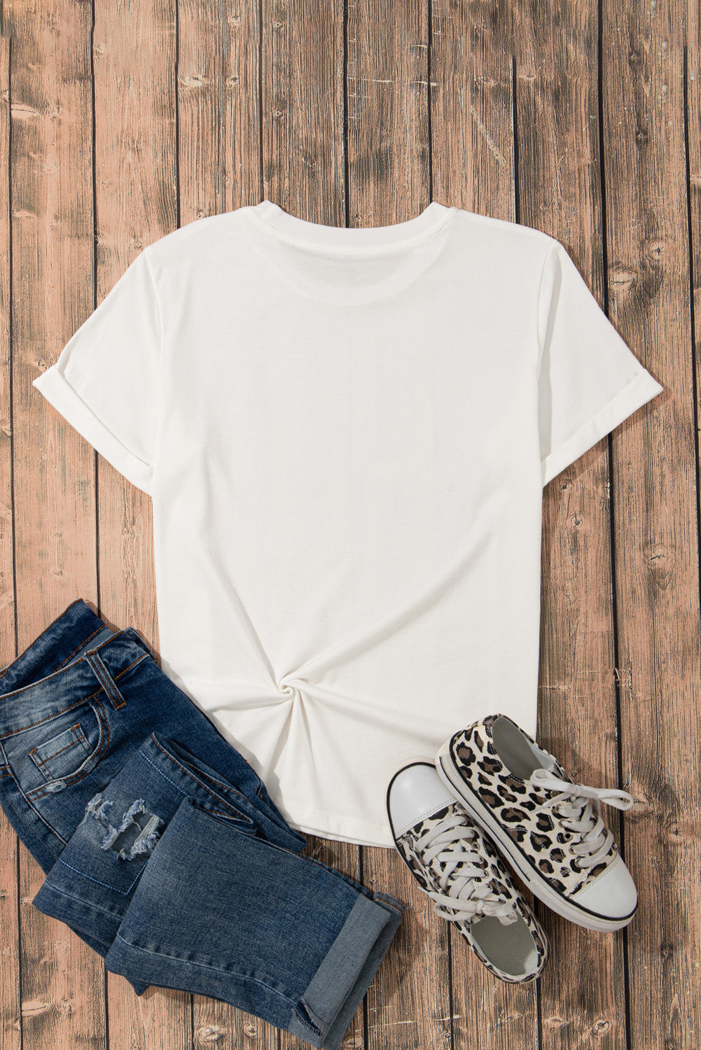 Levoire | 1776 Col Rond T-shirt à Manches Courtes