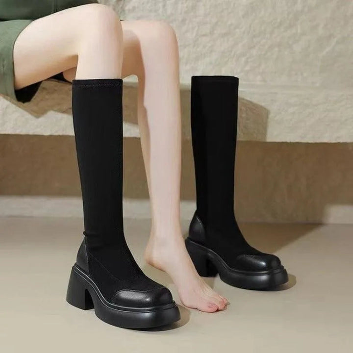 Levoire | Bottes Marti avec des chaussettes de loisir paksujen