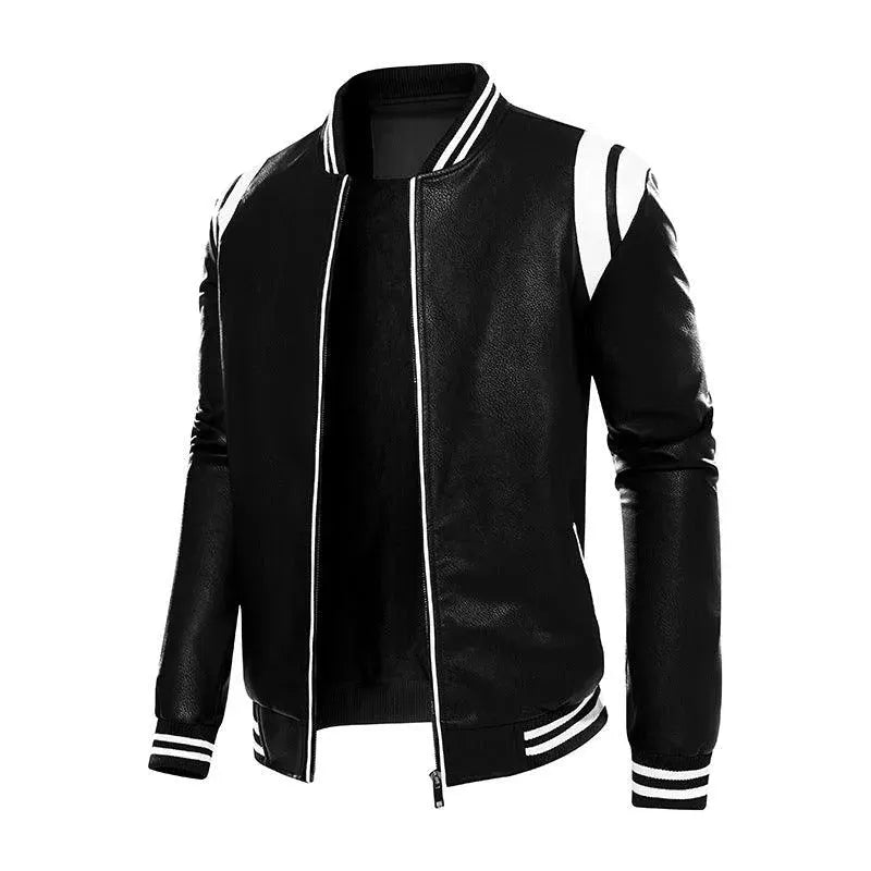 Levoire | Veste légère pour hommes et femmes avec doublure en polaire Body noir avec blanc