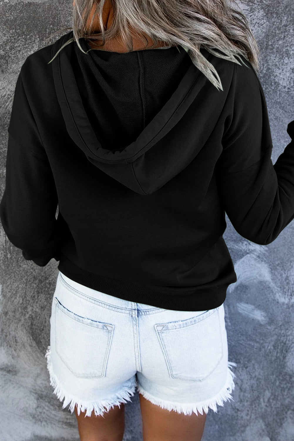 Levoire | Pull Fleece Chaud Avec Capuche Et Boutons