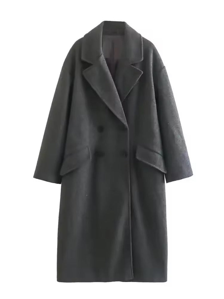 Levoire | Manteau Élégant Grande Taille Gris
