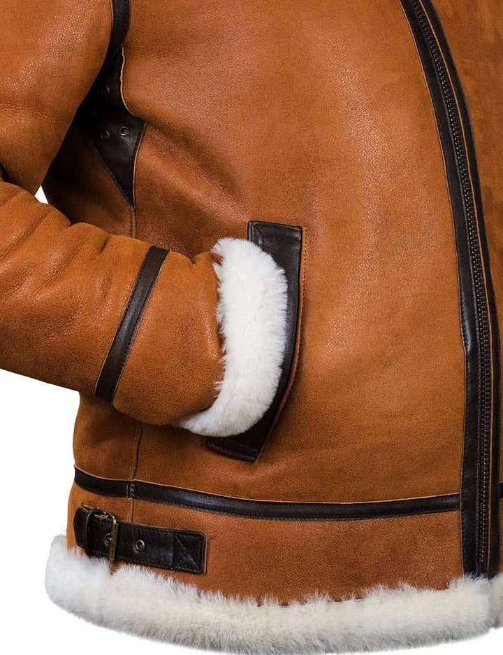 Levoire | veste d'hiver en cuir