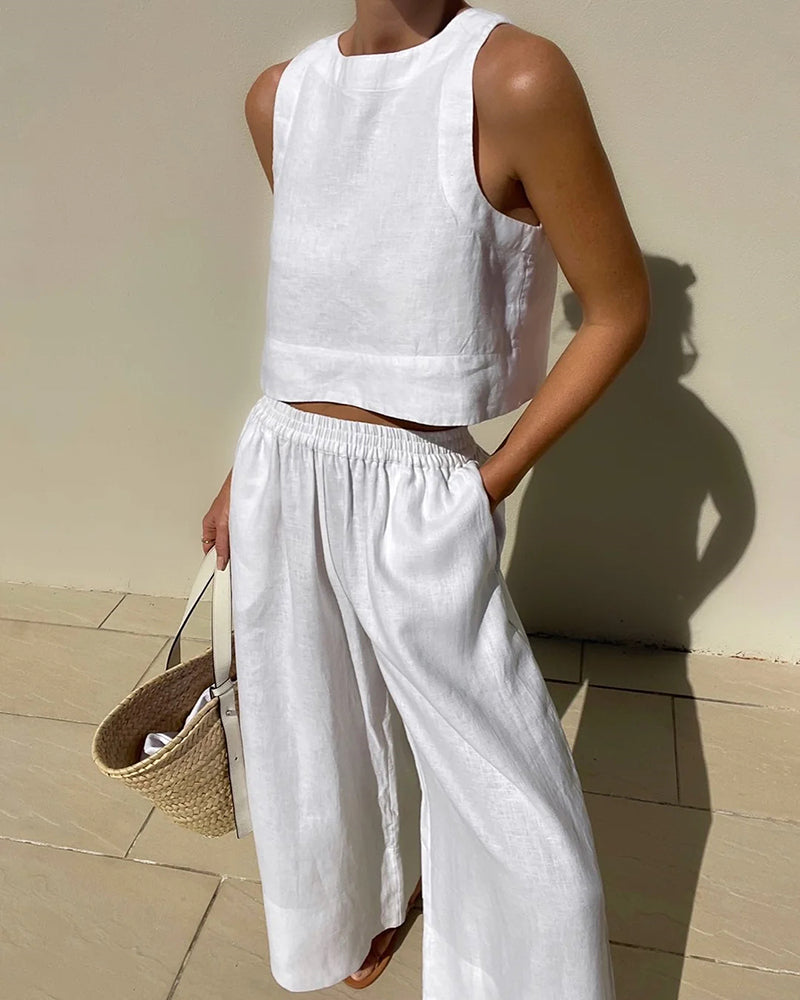 Levoire | Chemisette Été Homme Blanc S