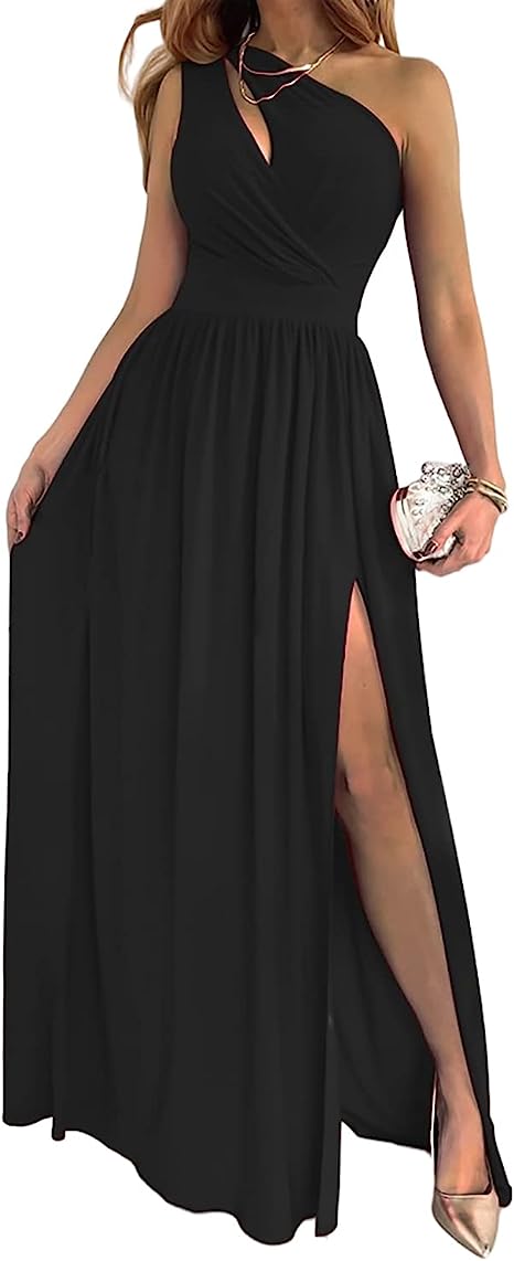 Levoire | Robe elégante minimaliste à fente haute
