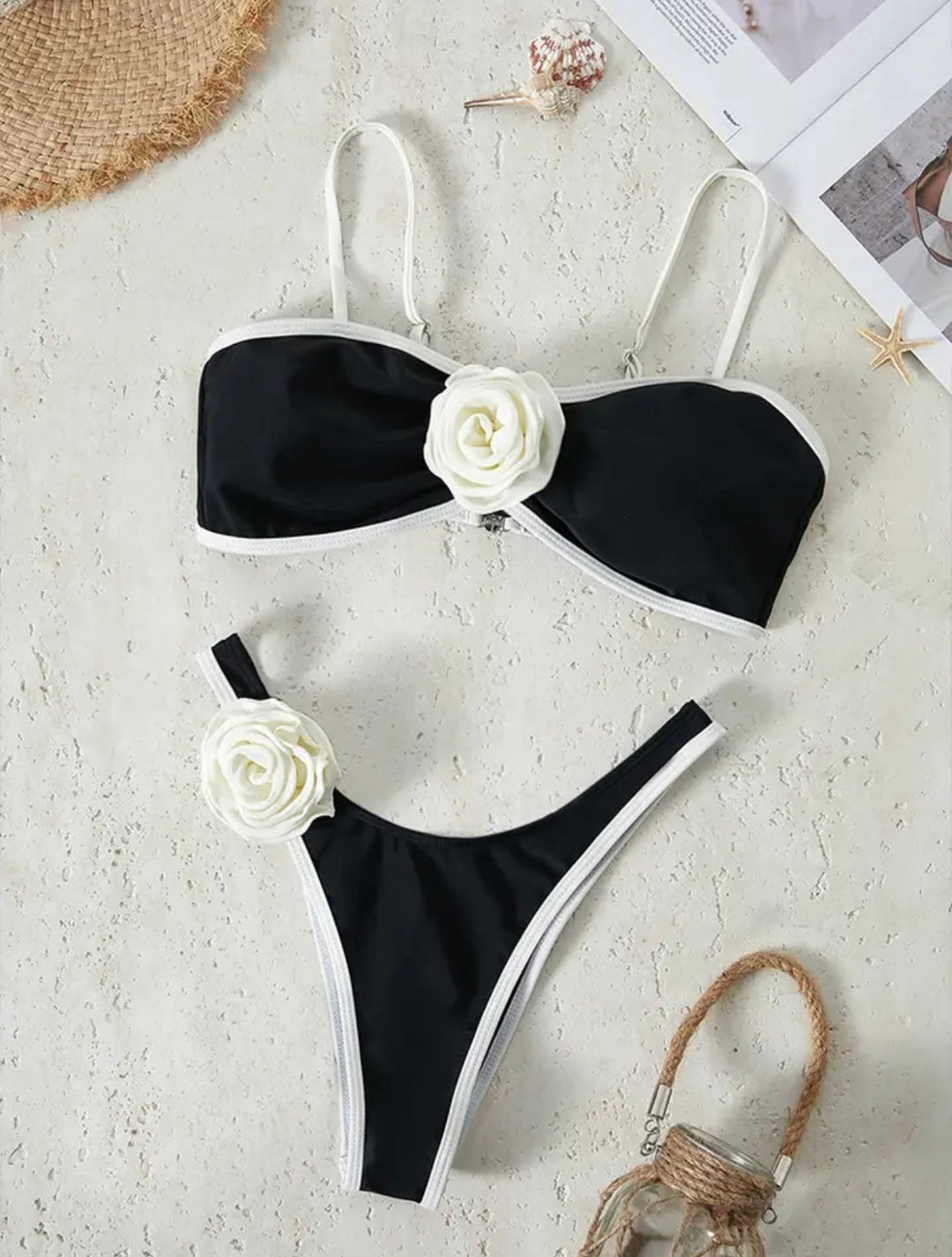 Levoire | Ensemble Bikini Bandeau Coloré