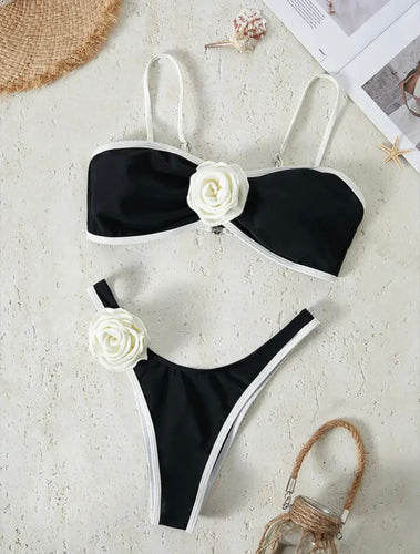 Levoire | Ensemble Bikini Bandeau Coloré