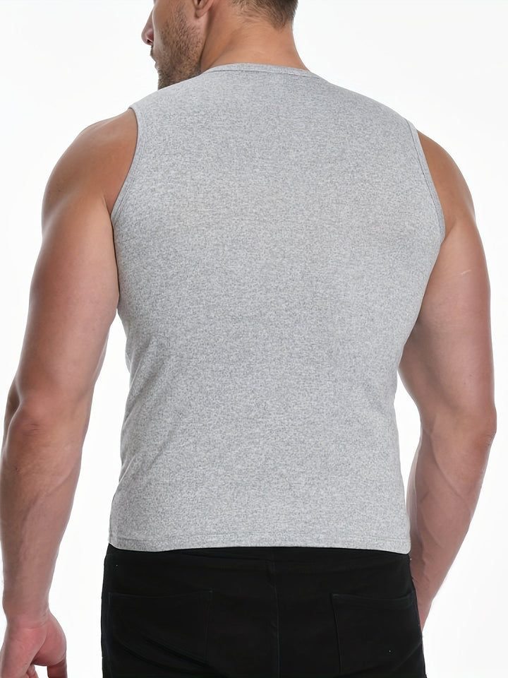 Levoire | 6 Pcs Gilet Basique Uni Pour Hommes