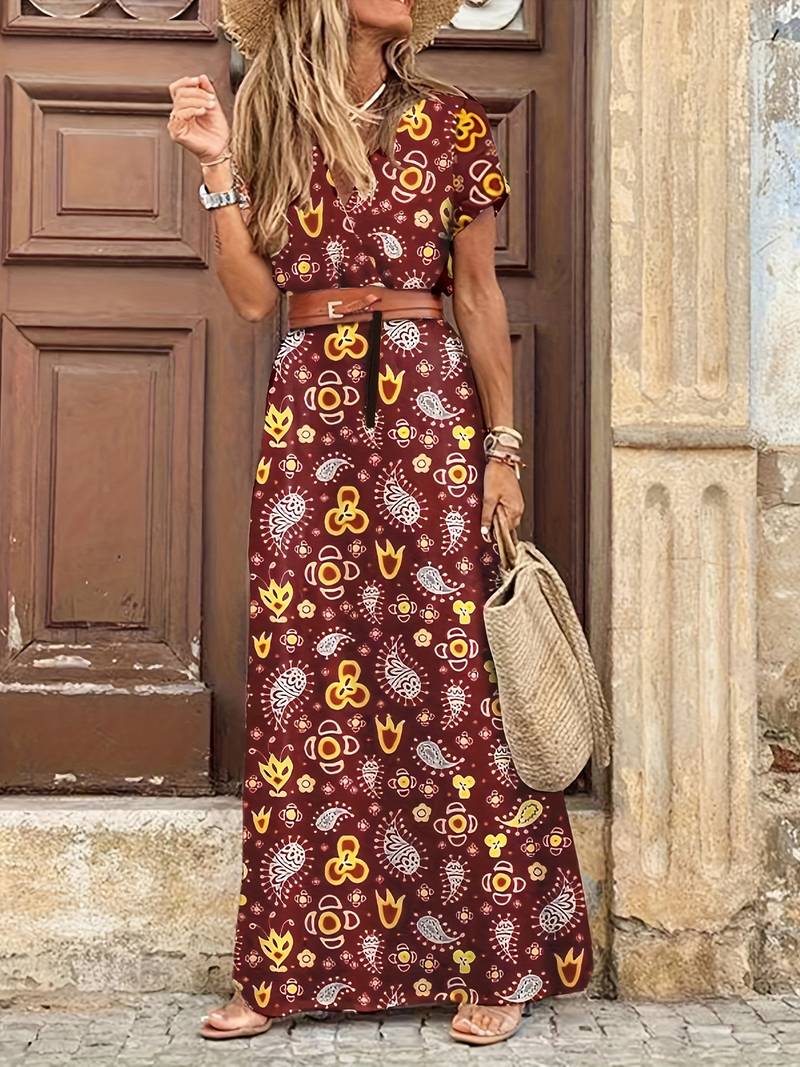Levoire | Robe maxi tendance Bourgogne