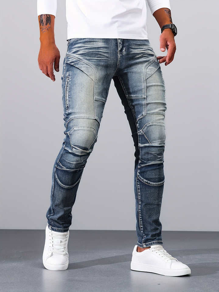 Levoire | Pantalons En Denim Vintage Skinny Pour Hommes