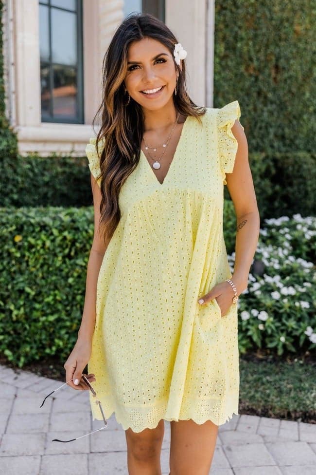 Levoire | Robe Californienne Jaune