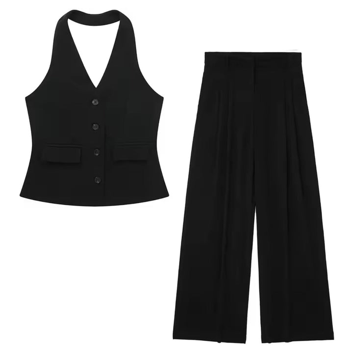Levoire | Costume Pour Femmes Élégant Noir