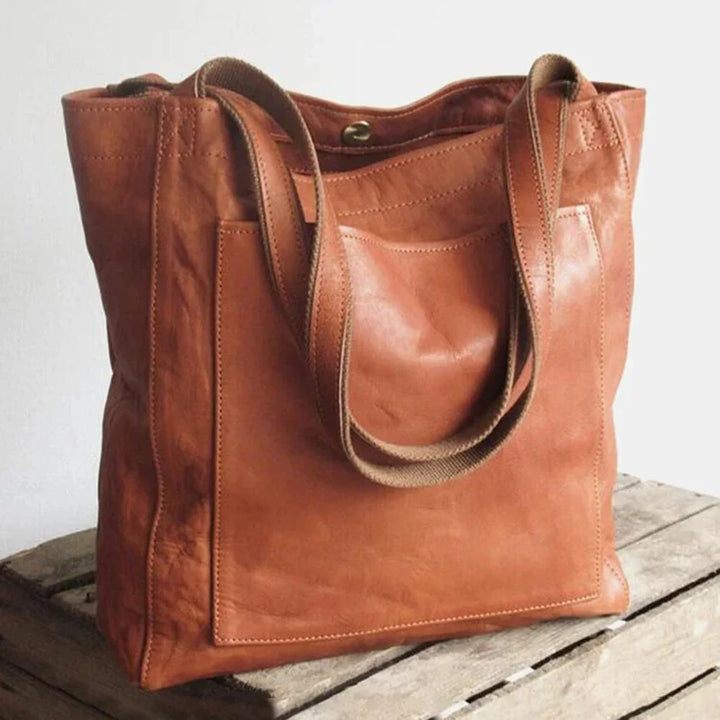 Levoire | Sac en cuir pratique Braun