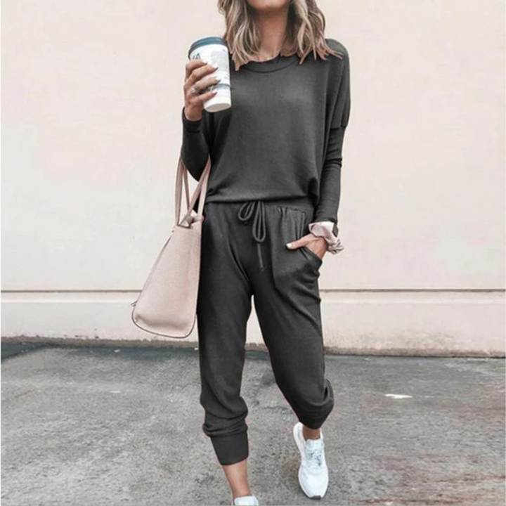 Levoire | Large Et Magnifiquement Confortable Ensemble De Sport Pour Femmes Gris