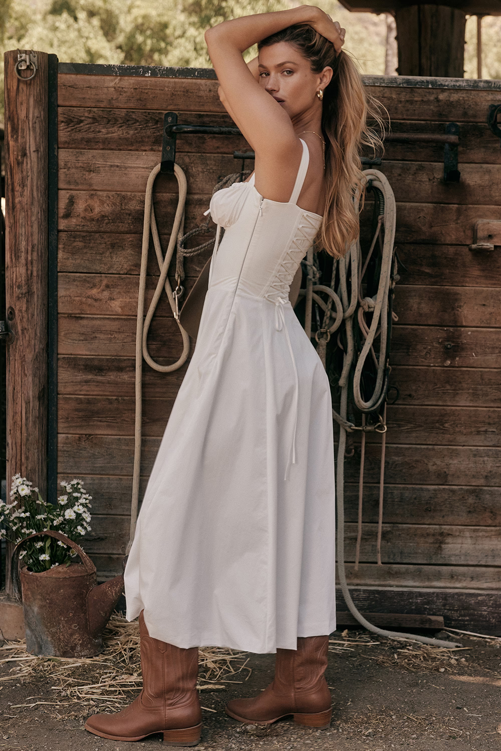Levoire | Robe de lait à motifs