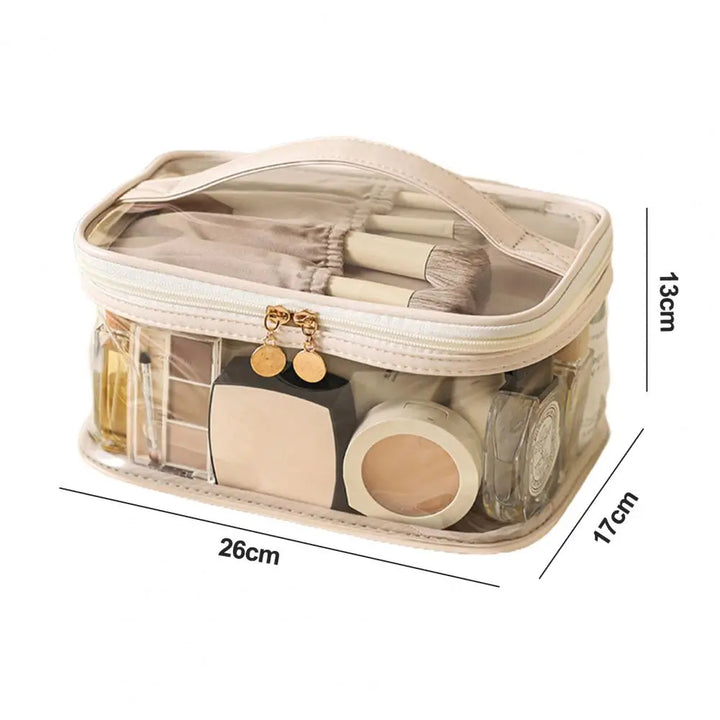 Levoire | Grande Trousse De Maquillage Étanche En Pvc Transparent