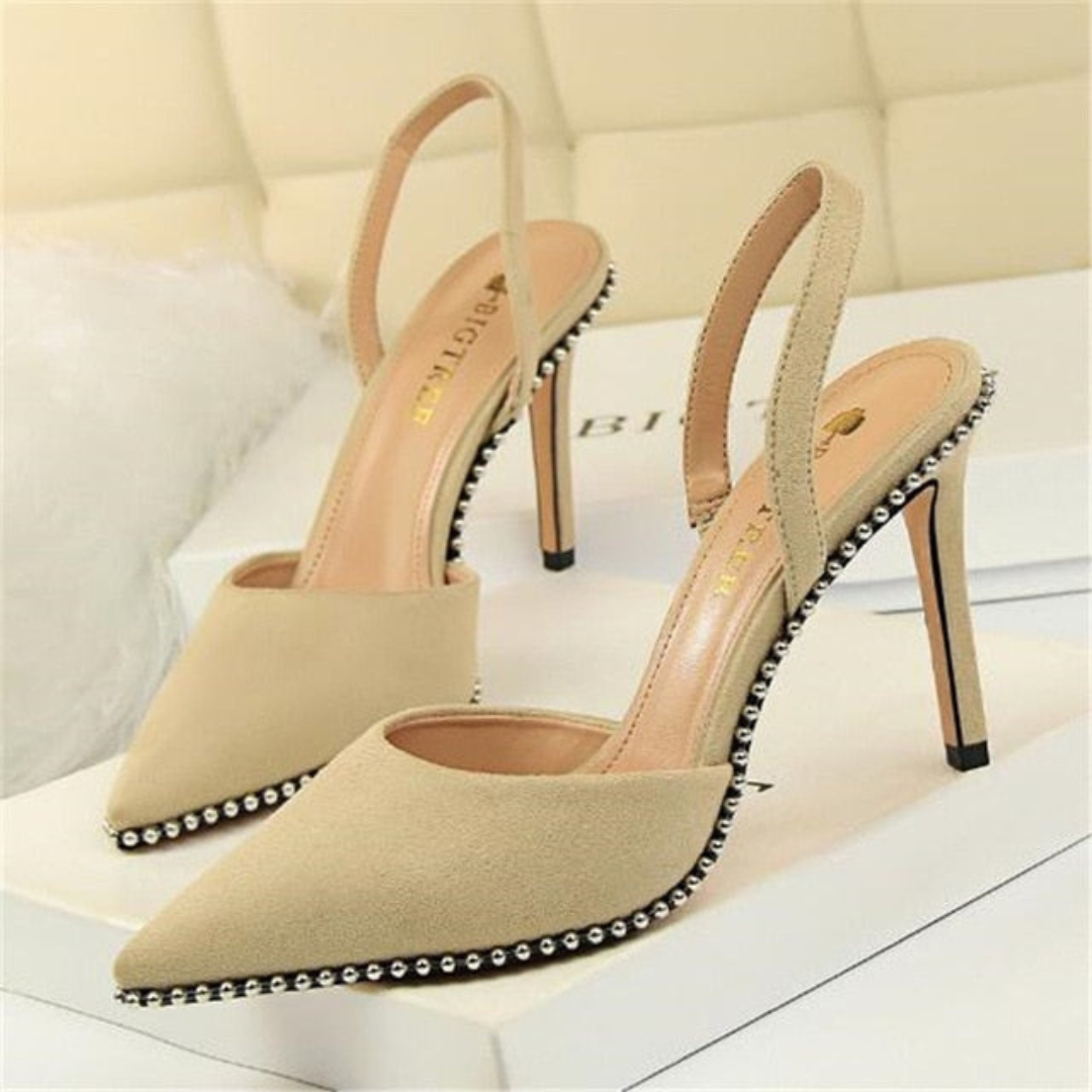 Levoire | Sandales À Levoire | Talons Levoire | Hauts Élégants Pour - Femmes - Formelles Kaki