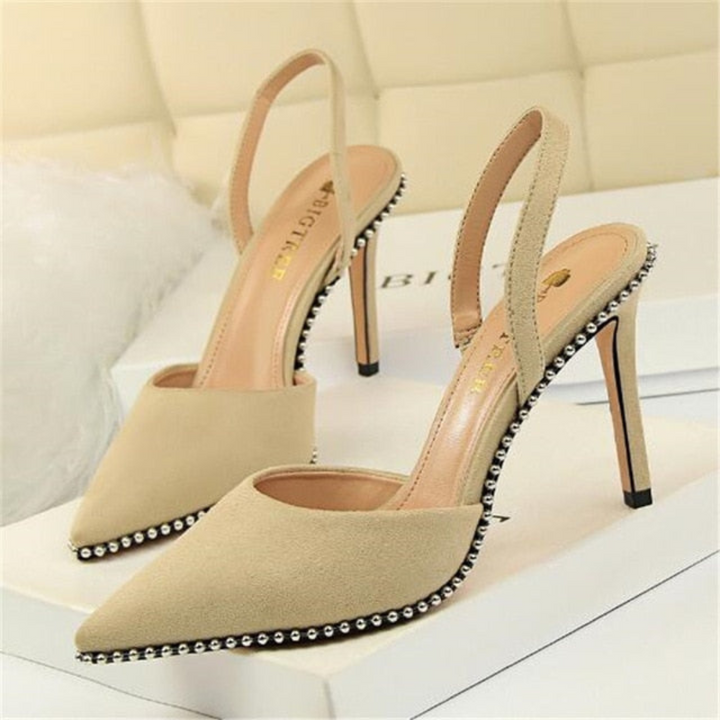 Levoire | Sandales À Levoire | Talons Levoire | Hauts Élégants Pour - Femmes - Formelles Kaki