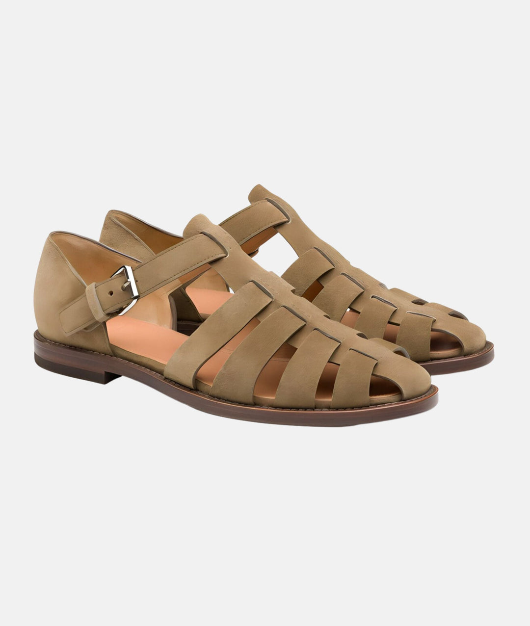 Levoire | Sandales À La Mode Avec Des Sangles Et Une Coupe Élégante Khaki