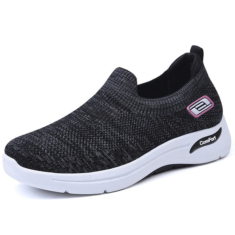 Levoire | Chaussures Respirantes Pour Femme - À Enfiler Noir