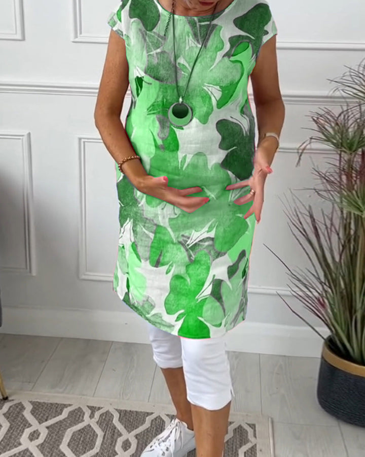Levoire | Robe chemise avec imprimé papillon