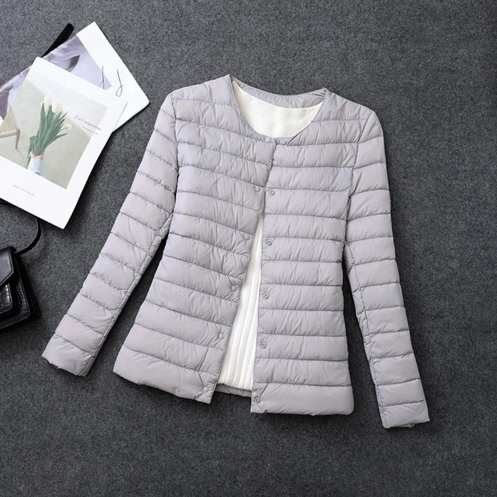 Levoire | Veste En Duvet Matelassée Légère Gris
