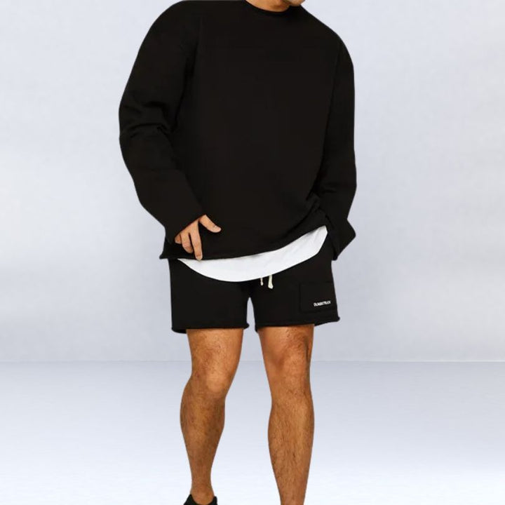 Levoire | Ensemble Confortable Pour Hommes Noir