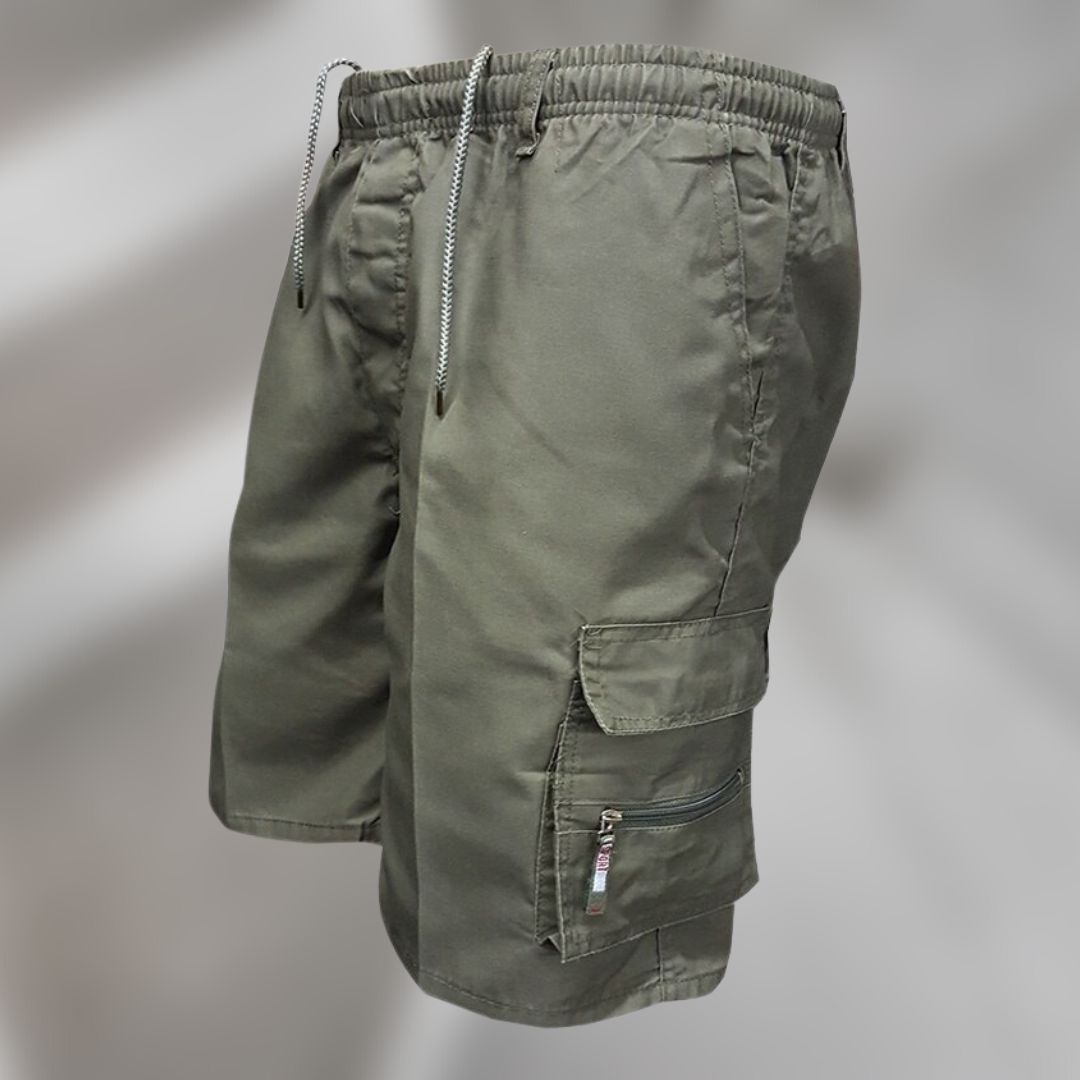 Levoire | Shorts Imperméables Pour Hommes Avec Poches Vert