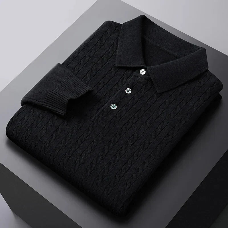 Levoire | Pull minimaliste pour chaque occasion Noir