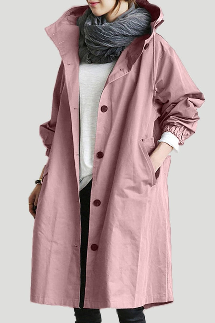 Levoire | Veste À Capuche Pour La Mi-Saison Rosa