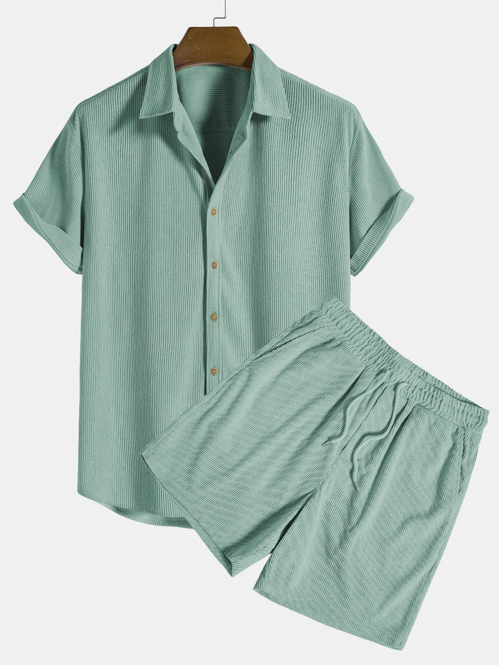 Levoire | Tenue D'Été Confortable Pour Hommes Vert